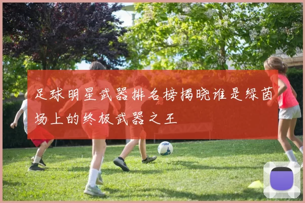 足球明星武器排名榜揭晓谁是绿茵场上的终极武器之王