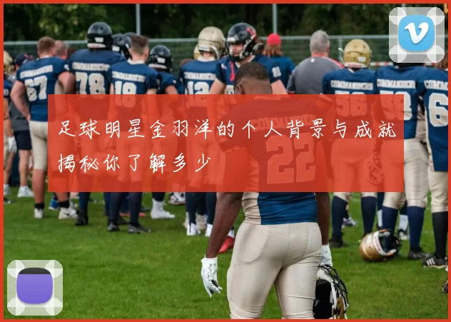 足球明星金羽洋的个人背景与成就揭秘你了解多少
